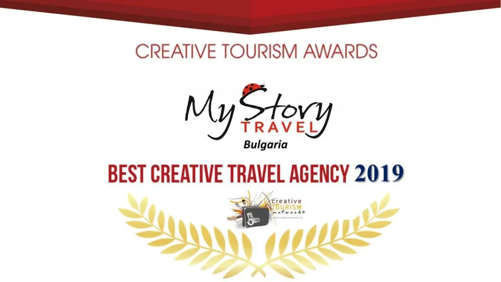 Creative Tourism Awards certificate: MyStory Travel, Bulgaria, Best Creative Travel Agency 2019